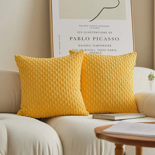 oslo cushion covers woven polyester cotton modern minimalist 40x40 to 50x50 cm overview