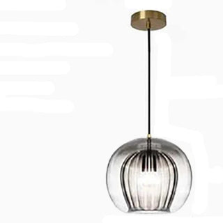 Glass Pendant Lamp – Modern Pendant Light with LED Lighting & Adjustable Height