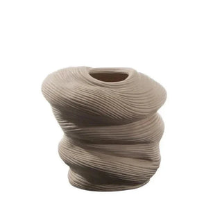 ceramic vase handmade porcelain decorative vase earthworks 33cm front view