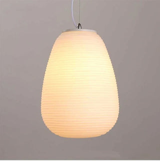 LED Pendant Light – Indoor Pendant Lighting With Opaline Glass Shade & Warm Ambient Lighting