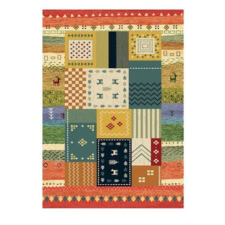 moroccan handcrafted artisan rug traditional patterns front view