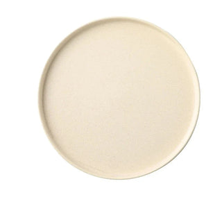 japanese ceramic dinnerware earthworks minimalist beige porcelain plates bowls handcrafted product view