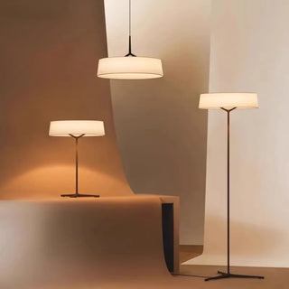 Nordic Fabric Floor Lamp – Modern LED Living Room Lamp with Soft Light Diffuser