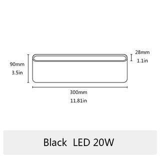 Modern Aluminum Wall Light – Sleek LED Fixture | Durable Contemporary Lighting