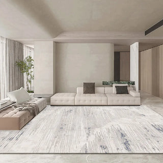 neutral toscana art carpet contemporary designer rug mediterranean colors front view