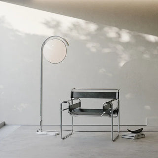Modern Iron Floor Lamp – Energy Efficient LED Lighting With Push Button Switch