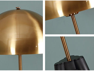 Nordic gold floor lamp — modern E27 ambient setting