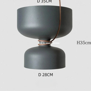 Industrial Pendant Light – Modern Wrought Iron Lighting Fixture for Bedroom & Restaurant