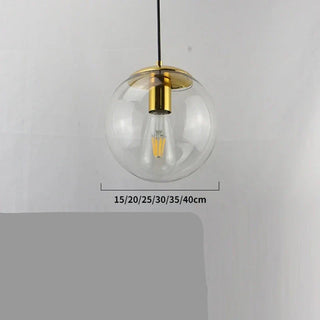 Modern Pendant Light – Gold Pendant Lamp With Glass Shade & Warm Ambient Lighting