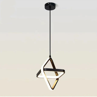 Modern Pendant Lamp – LED Pendant Light with Polished Steel Finish for Dining Room