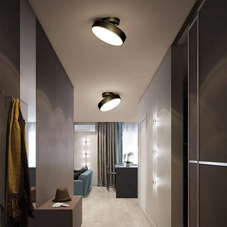 Copper Ceiling Light – Modern Brushed Copper Fixture for Living Room Lighting