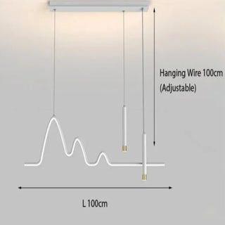 Scandinavian Ceiling Light – Dimmable LED Ceiling Lamp | Modern Adjustable Lighting