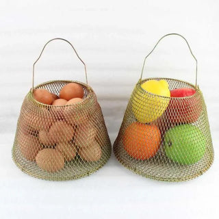 Iron egg basket