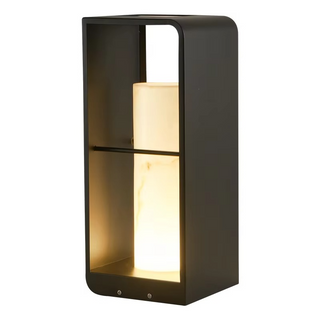 Outdoor Solar Lamp – Aluminium Freestanding Solar Light with Adjustable Brightness