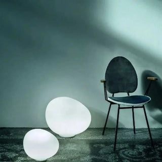 Soft Ceramic Table Lamp – Elegant Opal Glass Lighting with Versatile Design