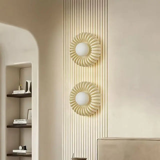 Resin Wall Light – Artistic Wall Sconce with Soft Glow Lighting for Living Room