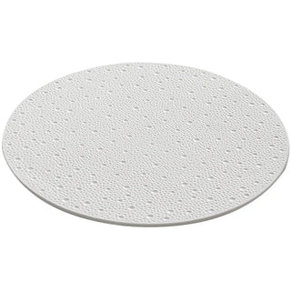 luxury ceramic plate earthworks handcrafted porcelain dishware grooved texture 26-31.5cm front view