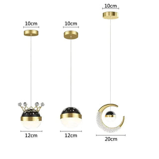 Moon Star Lamp – Hanging Pendant Light for Magical Home Decor & Soft Ambient Lighting