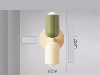 Adjustable Wall Light – Modern Metal Wall Sconce with Color Changing LED Illumination
