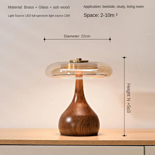 Retro Glass Floor Lamp – Japanese Style Lighting With Warm Incandescent Glow