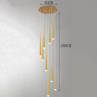 Modern Pendant Light – Alloy LED Hanging Light for Living Room Lighting