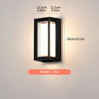 Outdoor LED Wall Light – Aluminum Garden Wall Fixture | Modern Exterior Lighting