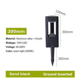 Outdoor LED Bollard – Aluminum Light Post | Energy Saving Garden Lighting