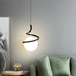 Orbia Pendant Lamp – Modern Pendant Light With Glass Iron Lamp Design