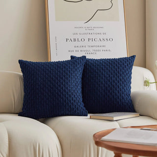 oslo cushion covers woven polyester cotton modern minimalist 40x40 to 50x50 cm product view