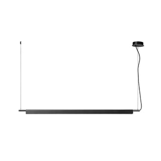 Scandinavian linear pendant — modern aluminium hanging light fixture