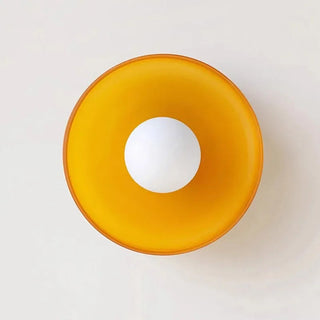 Frosted Glass Ceiling Light – G9 Retro Glass Fixture With Soft Diffuser