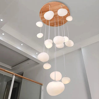 Modern Alloy Chandelier – Gold Finish Ceiling Light With Integrated LED Lights