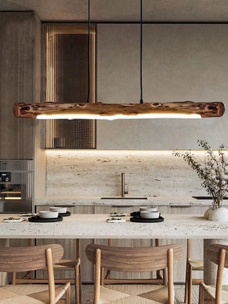 Suspension Ayka – Lampe durable en bois naturel | Installation facile