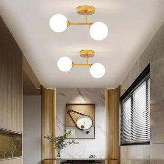 LED Ceiling Light – Scandinavian Ceiling Lamp With Soft LED Ambiance