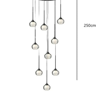 Crystal LED Pendant Light – Modern Dimmable Fixture with Remote Control