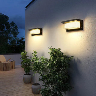 Outdoor LED Wall Light – Aluminum Garden Wall Fixture | Modern Exterior Lighting