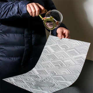 heat insulation placemats woven plain weave non slip table protectors set set view