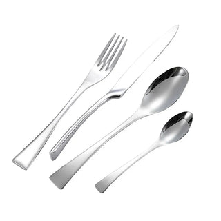 sardinia cutlery set rust resistant stainless steel fishtail forks elegant flatware detail