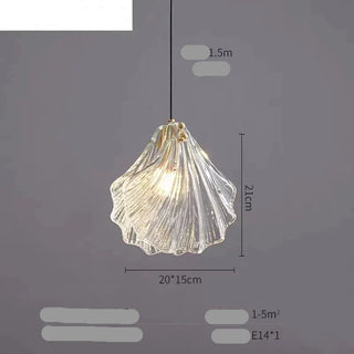 Glass Pendant Light – Modern Metal Pendant Lamp With Dimmable LED Bulbs