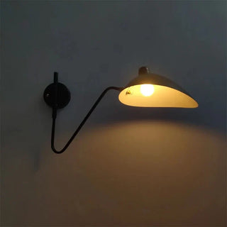 Applique Murale Orientable | Applique Murale Industrielle Avec Bras Pivotant - Finition Noir Mat