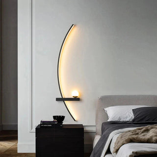 Indoor Wall Lamp – Adjustable LED Elongated Wall Light with Remote Control