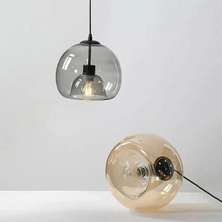 Modern Pendant Light – Elegant Interior Pendant Lamp With Warm Clear Glass