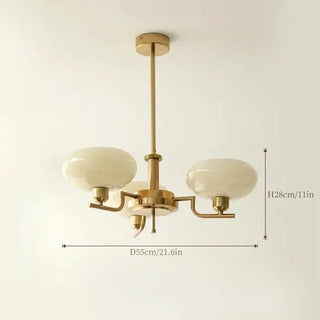 Modern Iron Chandelier – Stylish Ceiling Light with LED for Living Room Lighting