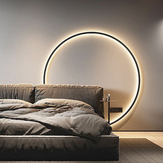 Modern Wall Lamp – Circle Wall Light | Ambient LED Lighting Fixture by Lumavera