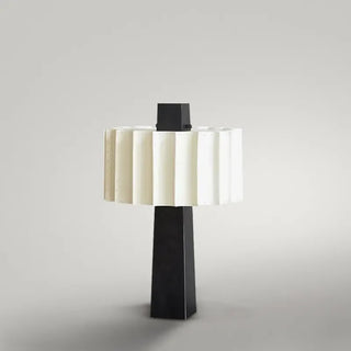 Metal Table Lamp – Scandinavian LED Reading Light With Touch Switch & Iron Base