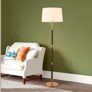 Postmodern simple fabric lamp detail — minimalist warm