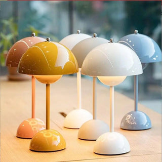 Touch dimmer cordless lamp — flowerpot USB ambient