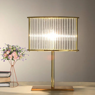 Industrial Table Lamp – Black Metal Lamp With Soft Warm Lighting & Easy Installation