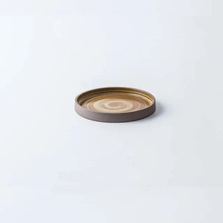 kyoto ceramic plate earthworks handcrafted traditional japanese dinnerware durable ceramic alternate view