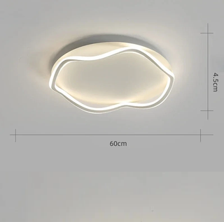 Wave Ceiling Light – Adjustable LED Lighting | Modern Wavy Design Lamp